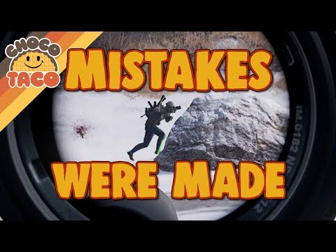 Everybody Makes Mistakes - chocoTaco PUBG Gameplay