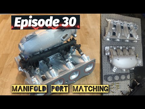 Project 5AXO Ep30 - Citroen Saxo VTS  Turbo - Inlet Manifold port matching