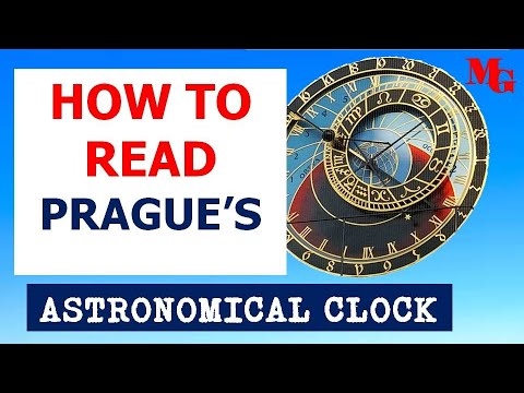 HOW TO READ THE PRAGUE ASTRONOMICAL CLOCK
