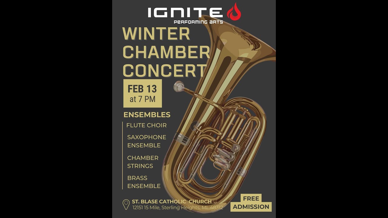 Ignite Performing Arts - Winter Chamber Concert - February 13, 2026