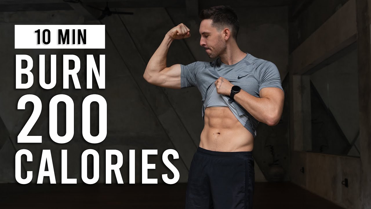 BURN 200 CALORIES With This 10 Min Full Body Cardio HIIT Workout (No Equipment) - YouTube