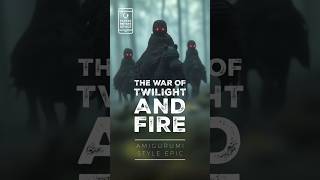 The War of Twilight and Fire - An Amigurumi Epic #youtubeshorts #epic #fantasy
