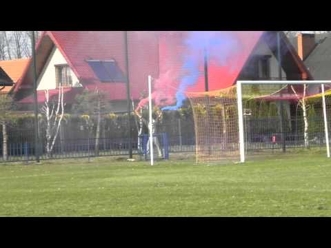 Soła Kobiernice - Kuźnia Ustroń (Akcja kibica Soły)