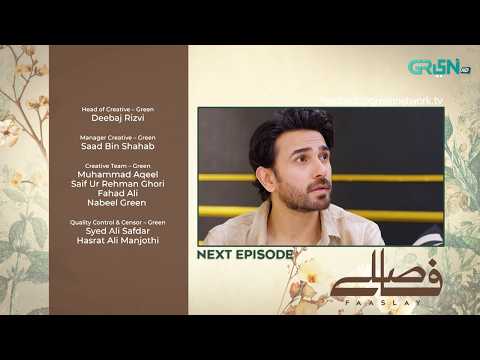 Faaslay Episode 39 ( Teaser ) 28th February 2026 | Ali Ansari - Saboor Aly | Green TV Entertainment