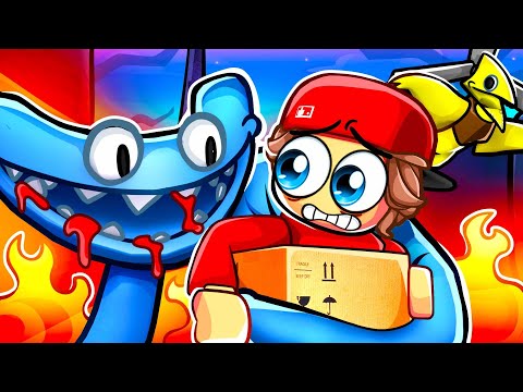 Les RAINBOW FRIENDS nous poursuivent sur Roblox !