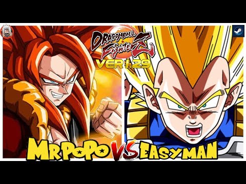 DBFZ Mr PoPo vs Easyman - Crazy fights! - Ver 1.29