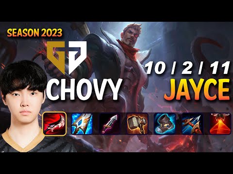 GEN Chovy JAYCE vs DIANA Mid - Patch 13.17 KR Ranked