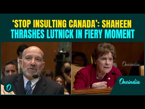 U.S Senator Shaheen EXPLODES At Lutnick For Hurting U.S.-Canada Relations: ‘‘Stop Insulting Allies”