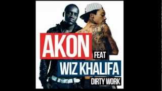 Akon feat Wiz Khalifa - Dirty Work [HD] ( FULL SONG + DOWNLOAD )