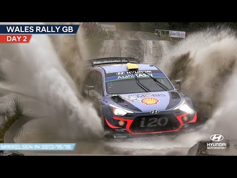Wales Rally GB Day Two - Hyundai Motorsport 2018
