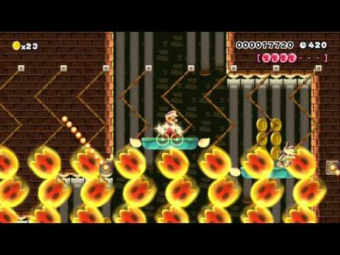 NSMBros.Wii™-W8-FinalCastleREMIX by Λłρħαχεηίσ - SUPER MARIO MAKER - NO COMMENTARY 1ax