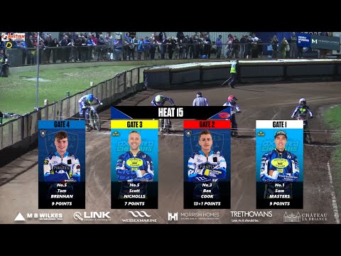 Heat 15 | Poole vs Oxford | Championship | POOLE PIRATES SPEEDWAY 2024