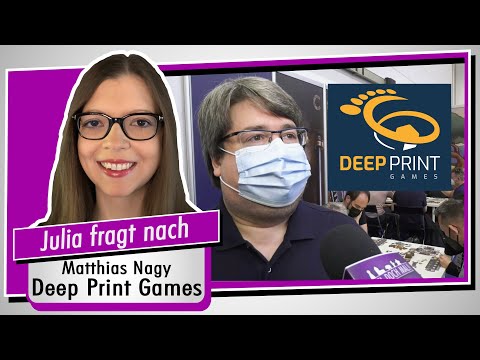 SPIEL 2021 - Deep Print Games im Interview - Matthias Nagy - Spiel doch mal!