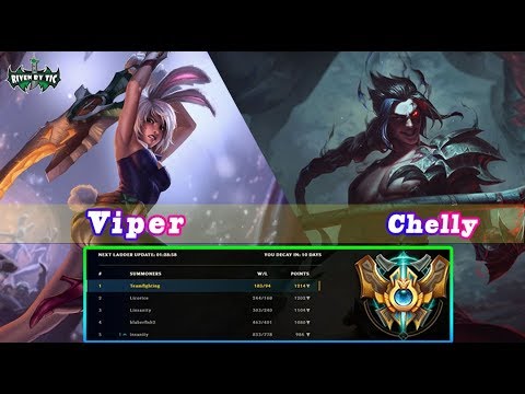 Viper Riven vs Kayn Top - Best Riven Plays -Viper Montage 2017  -  Viper replays