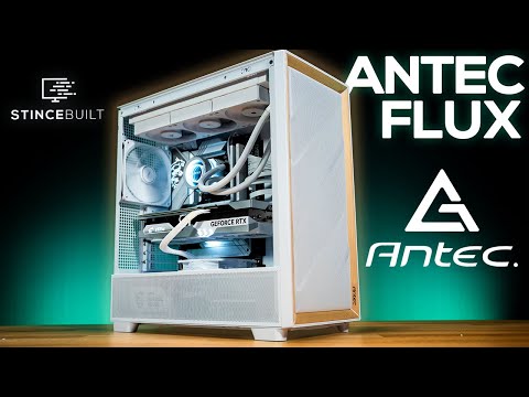 NEW Antec Flux Case Review and Gaming PC Build!
