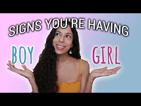 Are signs having a girl you