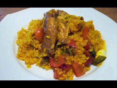 Arroz con pollo ( alitas de pollo ) - Recetas de arroces ✅