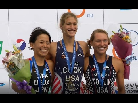 2016 Tongyeong ITU World Cup   Elite Women's Highlights(2016 통영 ITU 월드컵 엘리트 여자경기)