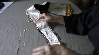 Making a Two Sided Stole