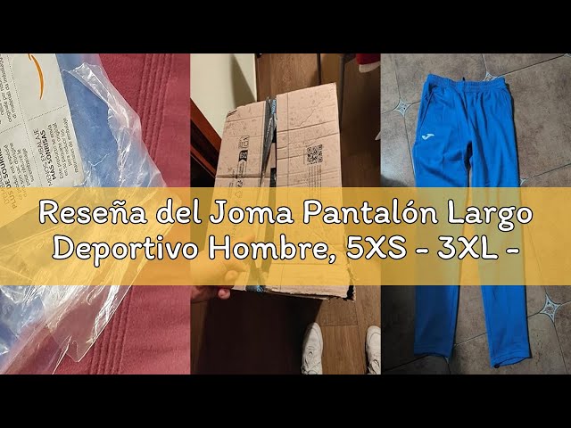 Vídeo relacionado con Joma Cleo II Pantalon Largo Deportivo, Hombre, Marino, 3XL
