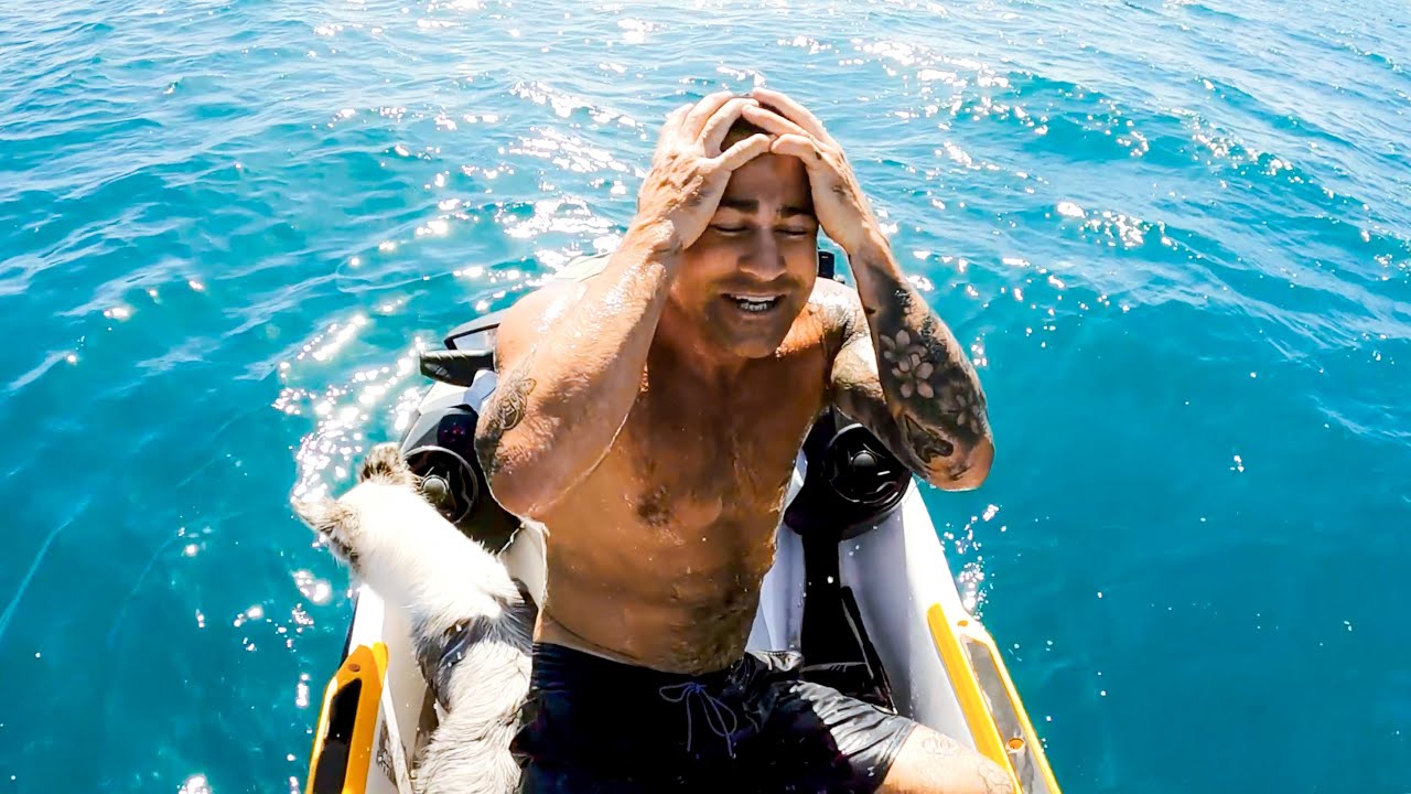 Crazy Bait Ball Fishing On The Jet Ski SHARKS & TUNA - Ep 168