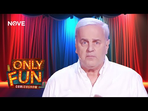 Enrico Bertolino la spesa la vuole andare a fare da solo ok? 😂 | Only Fun - Comico Show