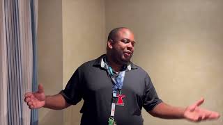 Traveling with Eric B. talking about #HH4C #carnival #choosefun