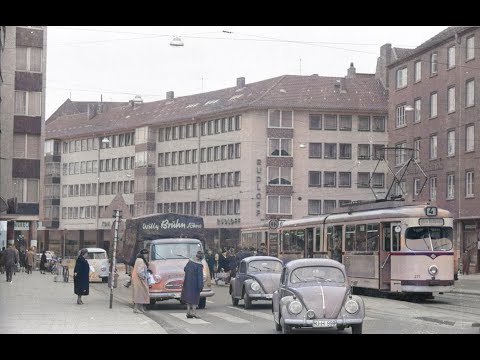 Kiel ● Kolorierte Bilder 1957-1973 (Dreiecksplatz, Holstenbrücke, ...)