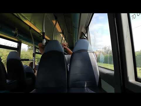 HELLFIRE engine with kickdown and thrash Arriva North East CN94UB Scania Omnicity NK05 GXN 4658