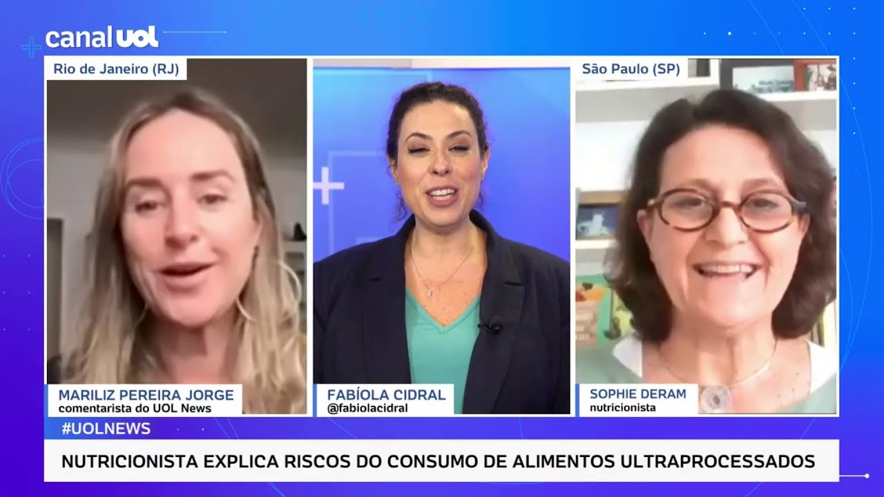 Consumo de ultraprocessados - Entrevista pela Fabiola Cidral do UOL