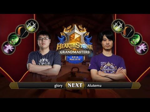 glory vs Alutemu | 2021 Hearthstone Grandmasters Asia-Pacific | Semifinal | Season 2 | Week 7