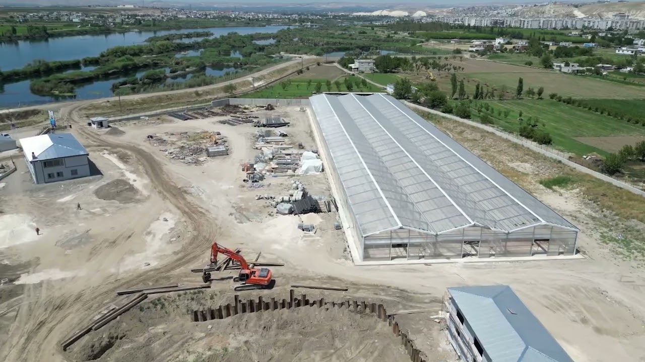 BİRECİK’E ÇEVRE NEFESİ OLACAK DEV TESİSTE ÇALIŞMALAR HIZLA İLERLİYOR