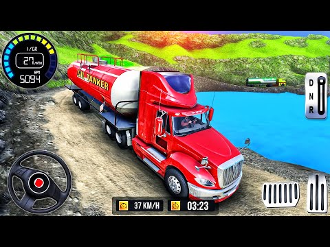 US Oil Tanker Transport Driving Simulator - Heavy Cargo Transporter Truck Driver - Android GamePlay