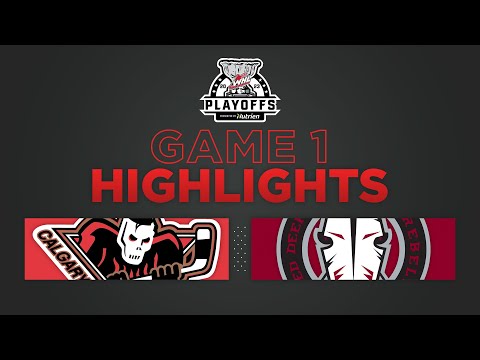 WHL Playoffs Highlights: Hitmen (0) at Rebels (3) - March 31, 2023