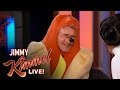 Harrison Ford in a Hotdog Costume