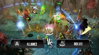 Awesome Impale + Echo Slam by Alliance vs RoX.KIS @ XMG Captains Draft Invitational
