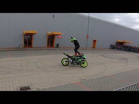 Polish Ninja Marcin Głowacki Warsaw Motorcycle Show 2019