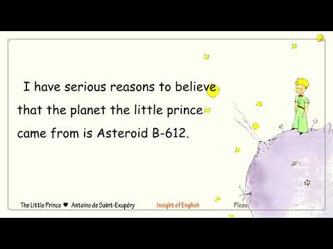The Little Prince | Learn English Through Story | Audiobook