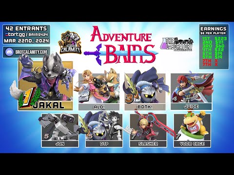 Adventure B-Airs #424 | #ssbu Weekly - 03/22/24 - Start.gg/BAIRS