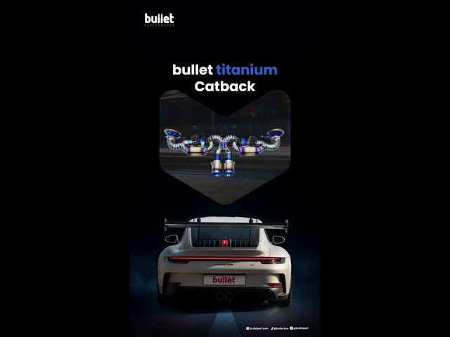 Titanium Catback exhaust - Porsche 992 911 GT3 RS 2025-4.02017