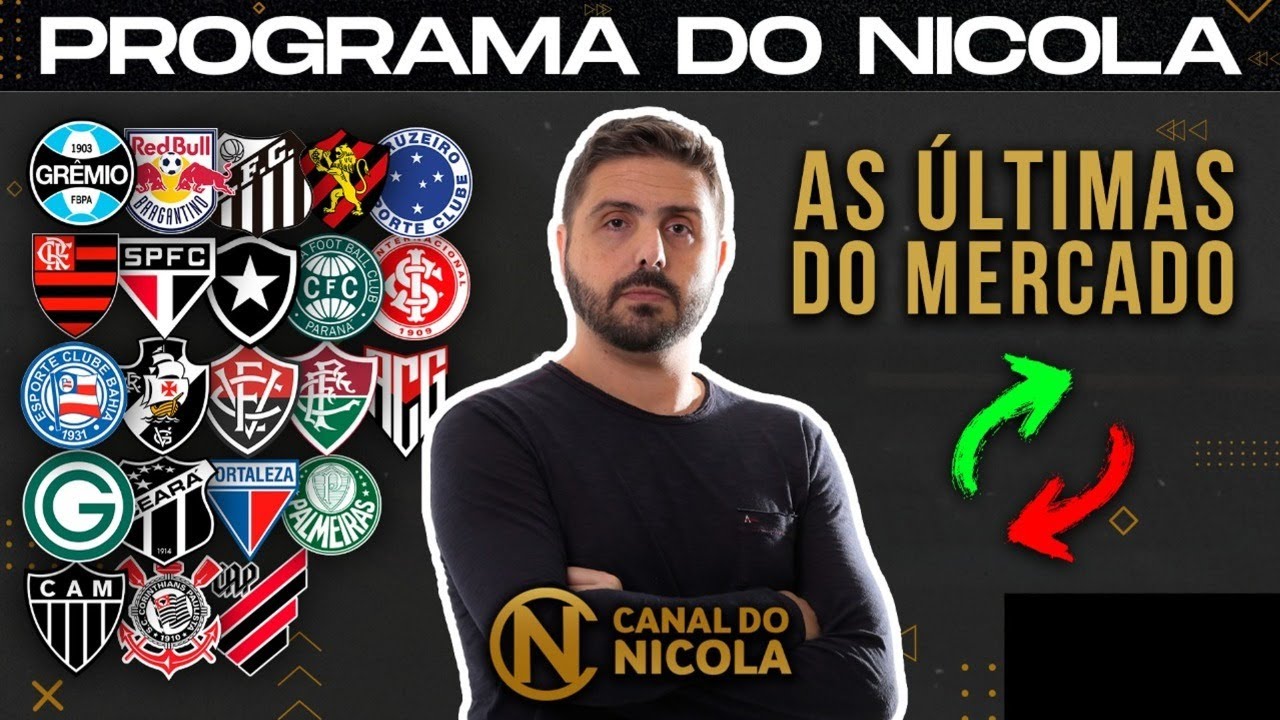 AO VIVO: SP, FLA, TIMÃO, VERDÃO, VASCO, ZÊRO, GALO, BOTA, GRENAL, PEIXE, MERCADO E MAIS