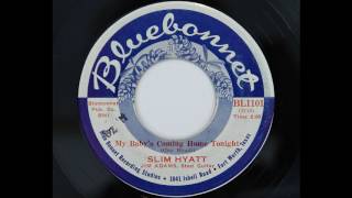 Slim Hyatt (Jim Adams, Steel guitar) - My Baby's Coming Home Tonight (Bluebonnet 1101)