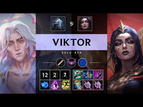 Viktor Mid vs LeBlanc - EUW Master Patch 25.21