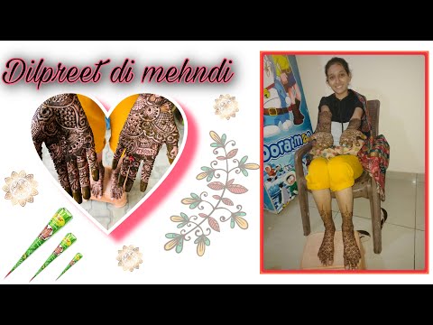 Dilpreet di Mehndi // 25 January 2022 // tatlahfamily