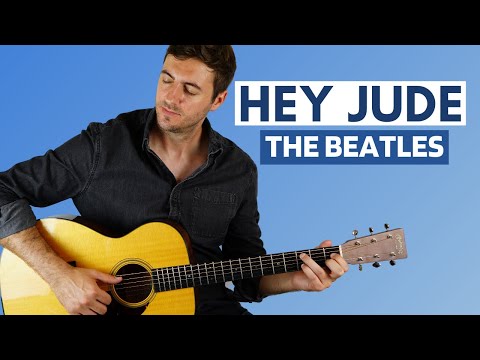 Hey Jude (The Beatles) - Easy Fingerstyle Guitar Lesson