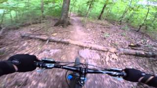 preview picture of video 'Hamilton Creek Mountain Biking Crash'