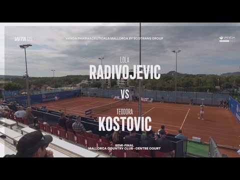 Lola Radivojevic (SRB) vs Teodora Kostovic (SRB) - Game, Set and Match Point