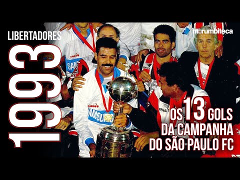 SÃO PAULO FC, 2-TIME LIBERTADORES CHAMPION 1993 | All the goals of the campaign!