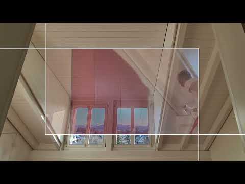 Täferdecken spritzen mit Airless-Technologie - helle Decken schaffen grosse, freundliche Räume!