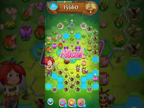 Blossom Blast Saga Level 3096 - NO BOOSTERS